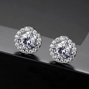 NEW 18K WHITE GOLD  EARRINGS, NICE EARRINGS, CUTE EARRINGS